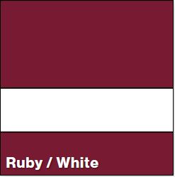 Ruby/White TEXTURE 1/16IN - Rowmark Textures